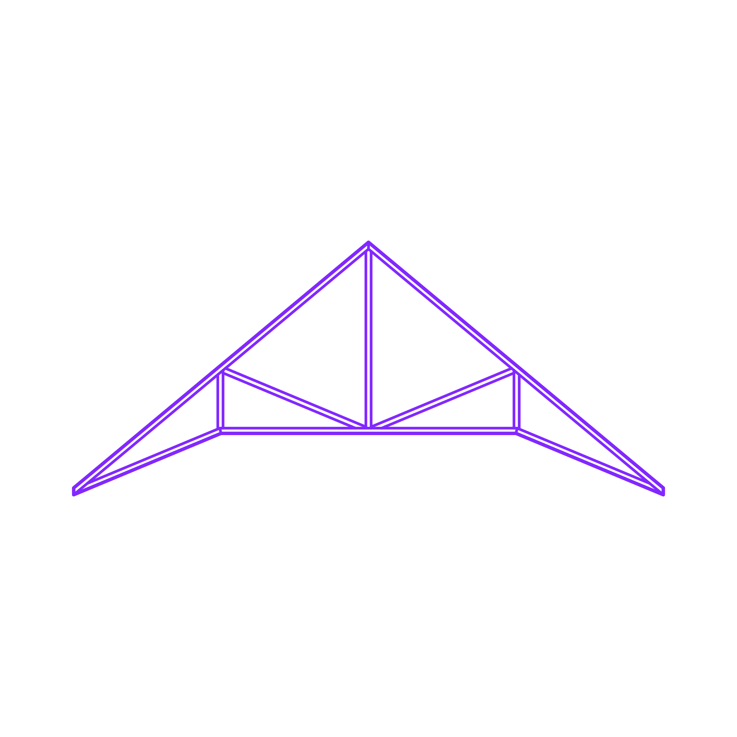 Buildings Trusses Cambered Stencil Svg Vector Free Vectors